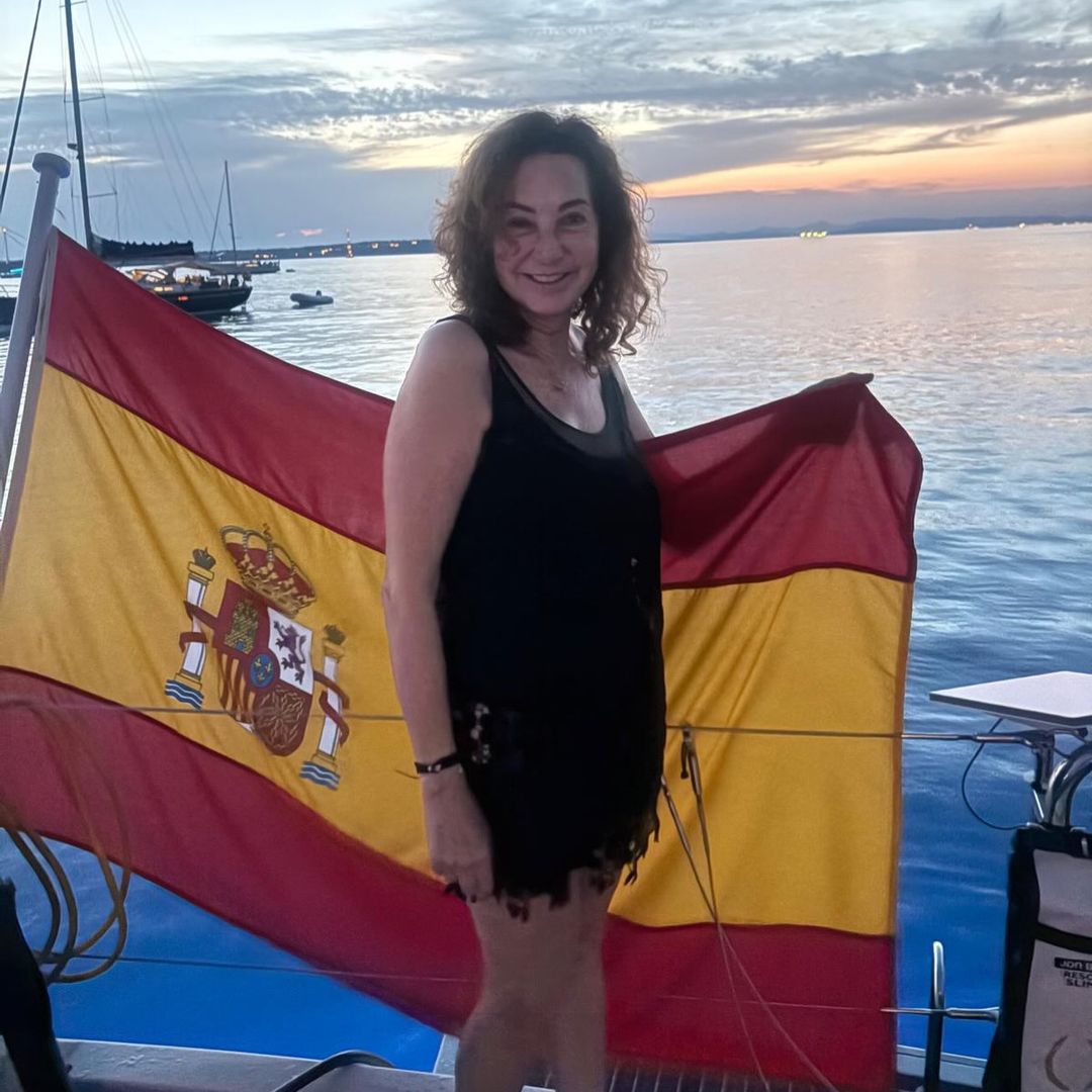 Ana Rosa Quintana durante sus vacaciones en Sotogrande, Cádiz