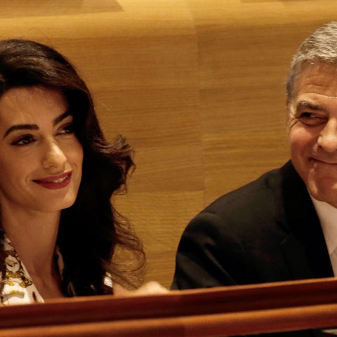 ¿Esperan gemelos George Clooney y Amal?