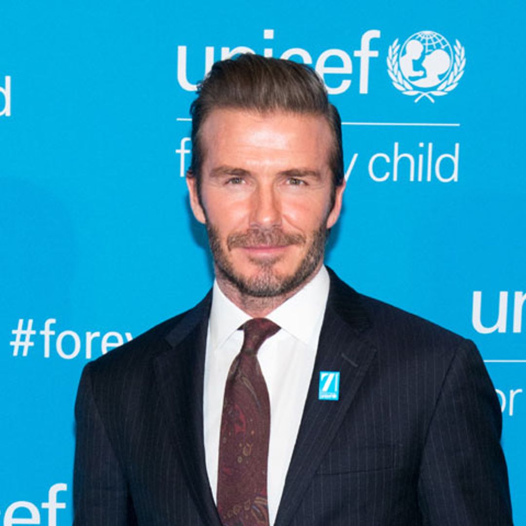 David Beckham niega que su colaboración con UNICEF sea por interés