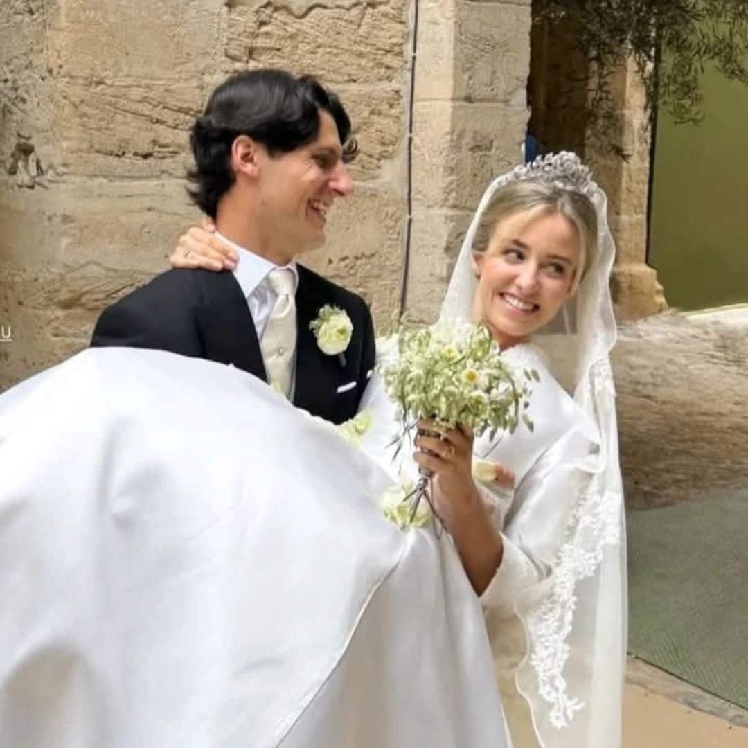 Boda Charlotte de Nassau (hija mayor del príncipe Robert de Luxemburgo, primo hermano del Gran Duque Enrique) y Mansour Shakarchi en Sicilia