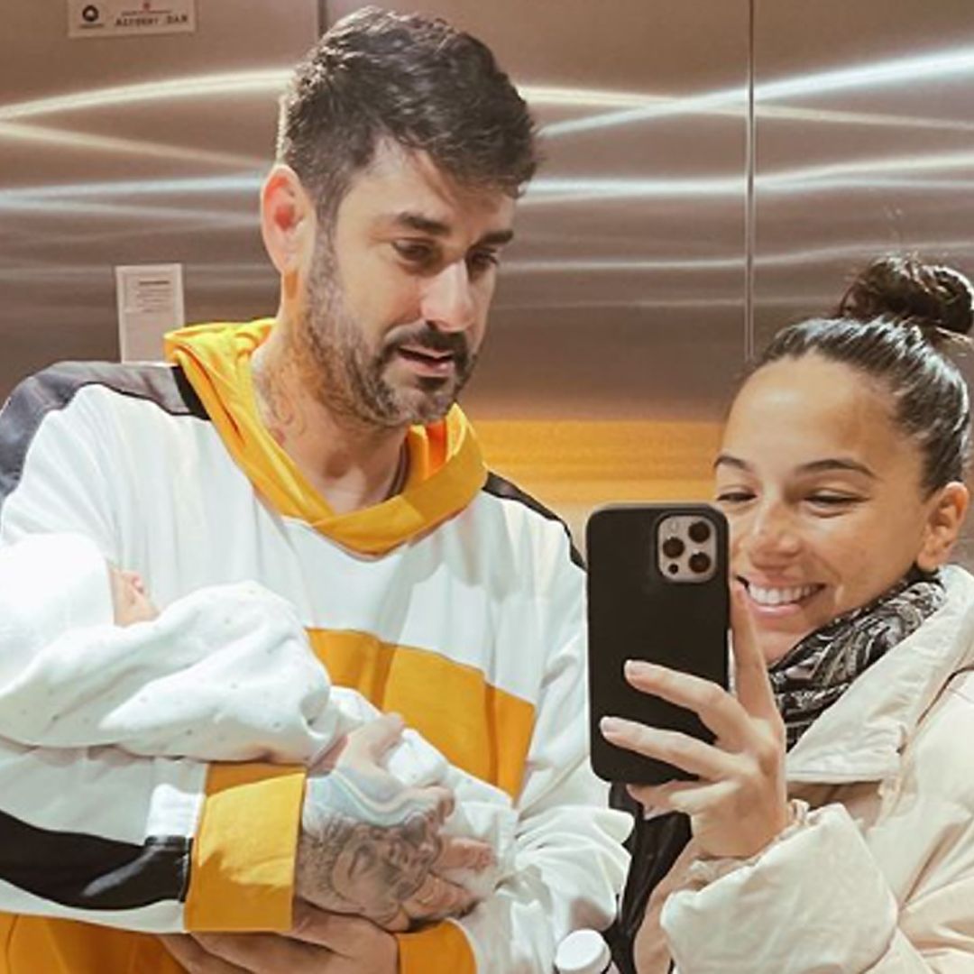 Melendi y Julia Nakamatsu se llevan a casa a su pequeña Dakota