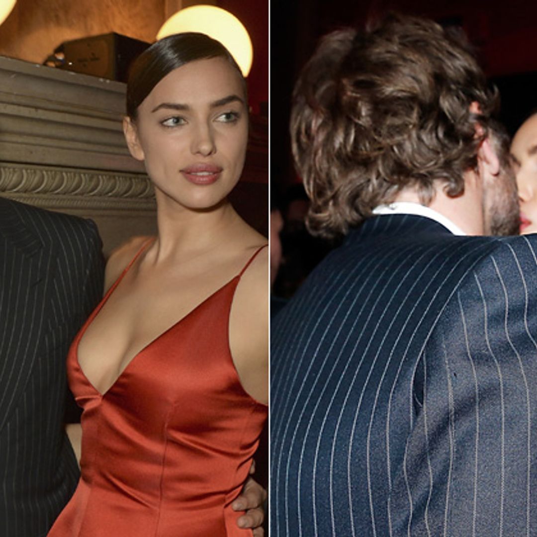 ¡Por fin! El beso de Irina Shayk y Bradley Cooper