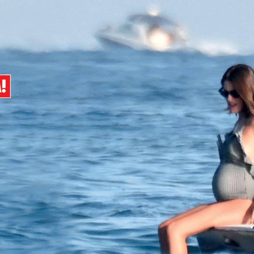 Exclusiva en ¡HOLA!: Sofía Palazuelo, embarazo con mucho estilo en alta mar