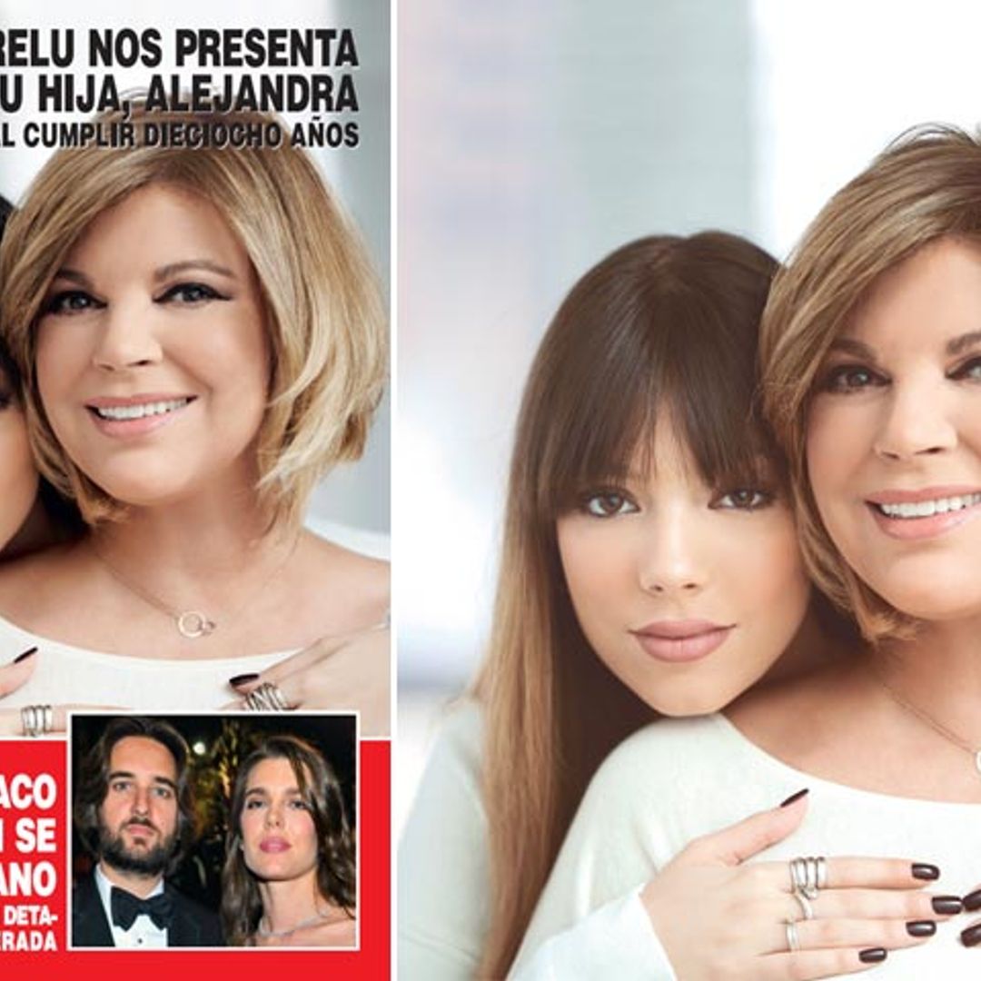 Exclusiva en ¡HOLA!, Terelu Campos nos presenta a su hija, Alejandra al cumplir 18 años