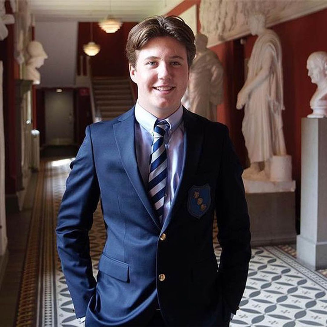 Christian de Dinamarca se instala en el internado y conoce a sus compañeros antes de comenzar las clases