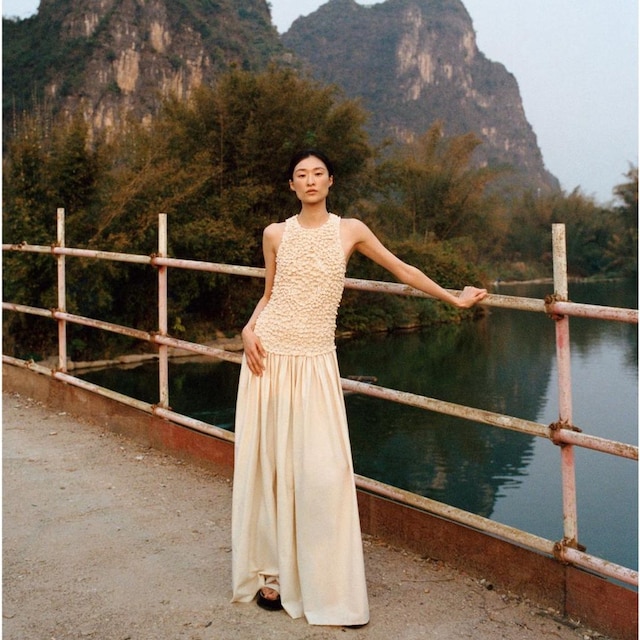 Vestido blanco boda civil Zara