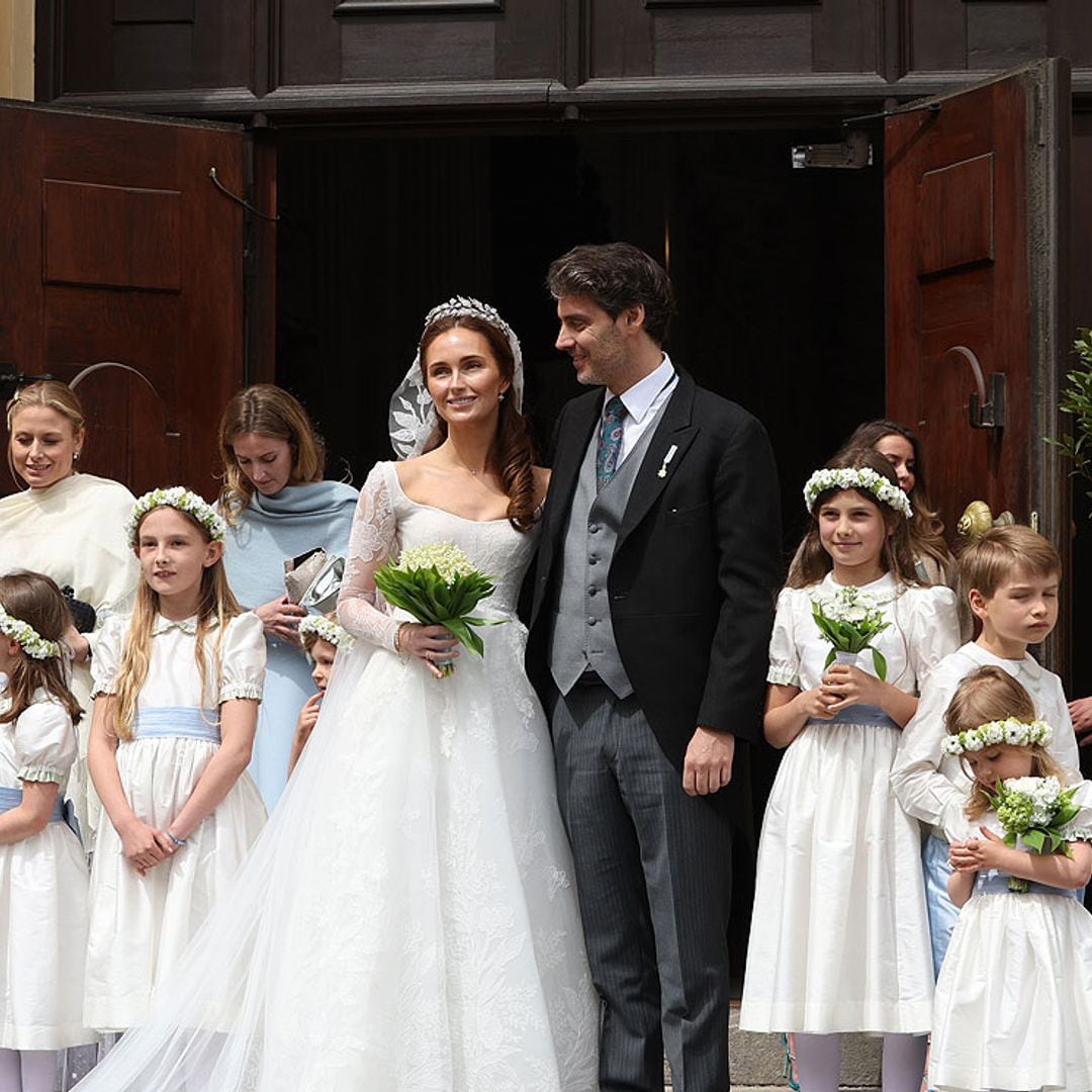 Luis de Baviera y Sophie Evekink se dan el 'sí, quiero' en una espectacular boda, ¡con desmayo incluido de la novia!