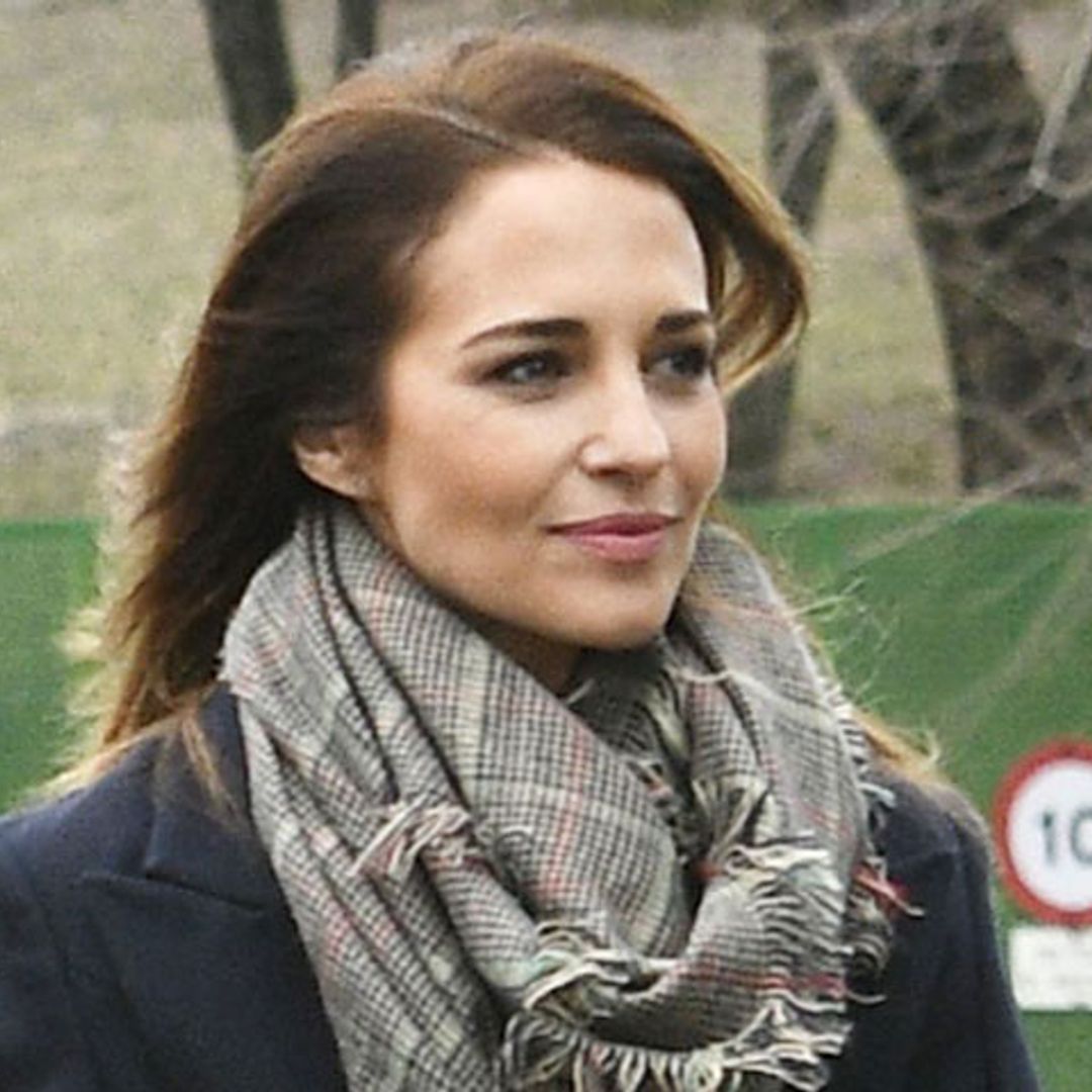 Paula Echevarría comienza el día de San Valentín en buena compañía