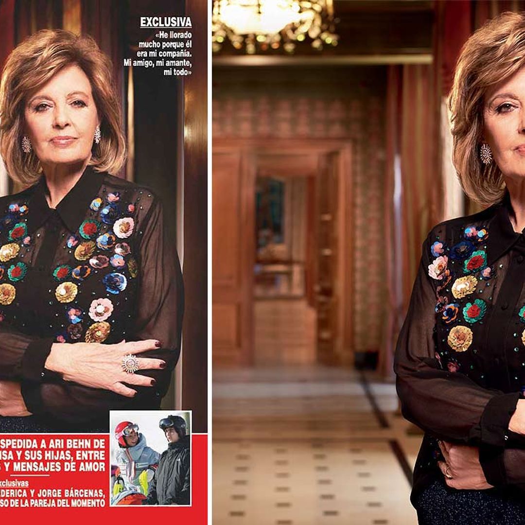 Adelantamos la portada exclusiva de ¡HOLA!: María Teresa Campos nos habla sincera y rotunda sobre su ruptura