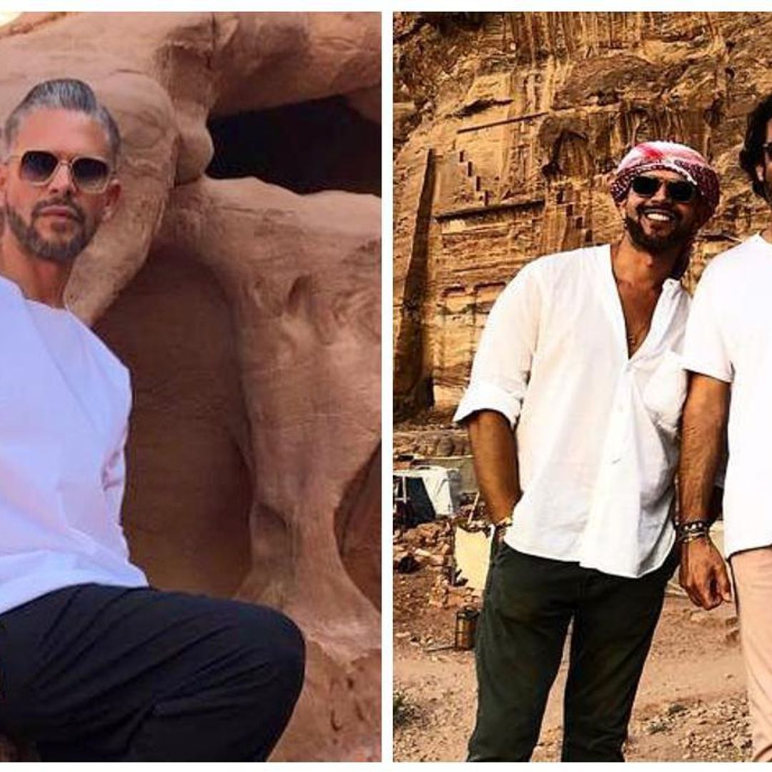 Las espectaculares vacaciones de Rodner Figueroa en Jordania