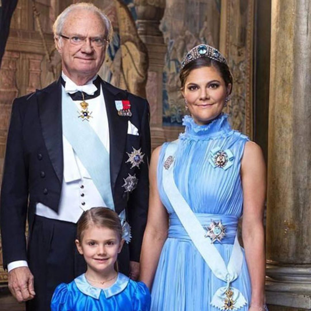 Así son los últimos retratos oficiales de las herederas de la Casa Real de Suecia