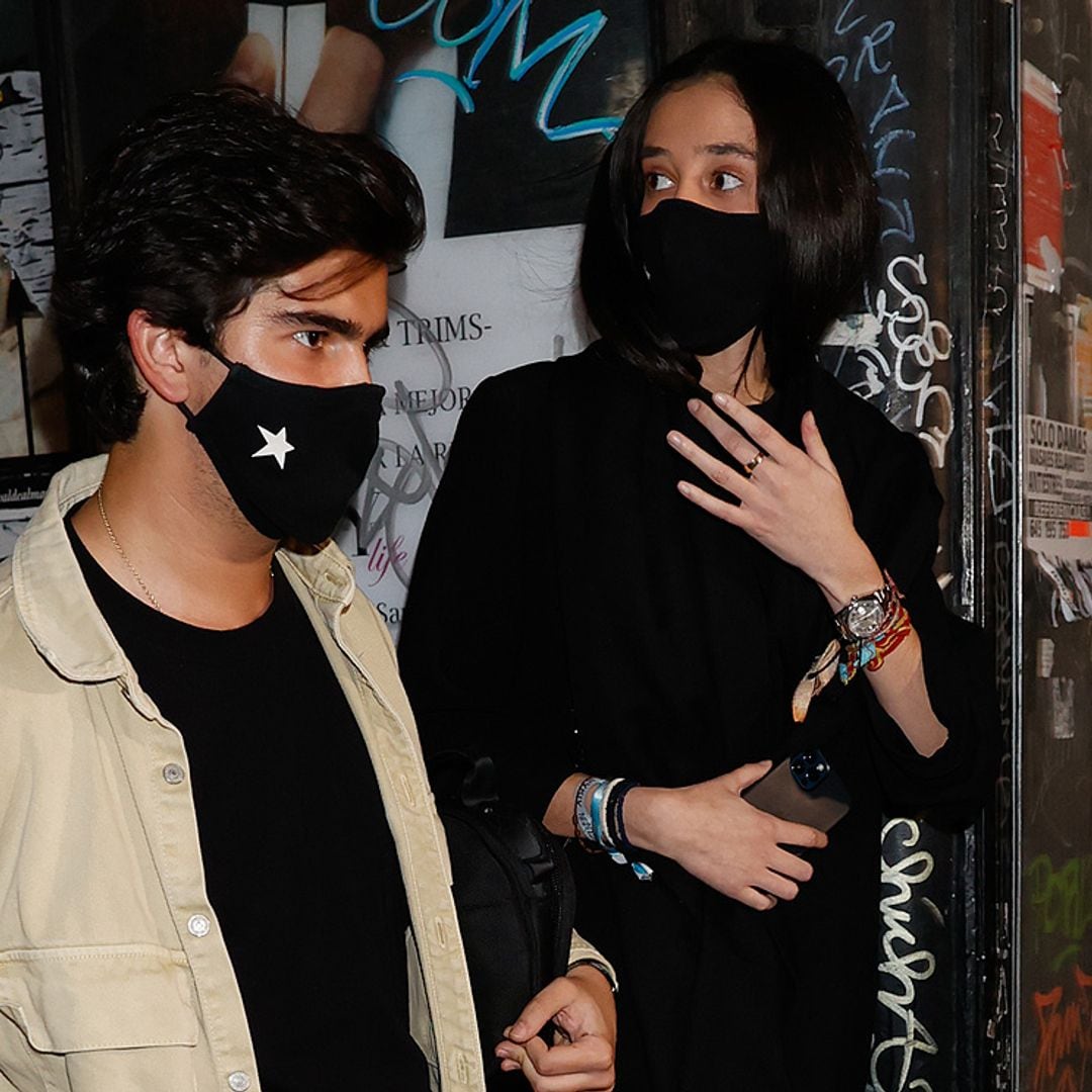 Victoria de Marichalar y Jorge Bárcenas: las imágenes de su salida prenavideña en pareja