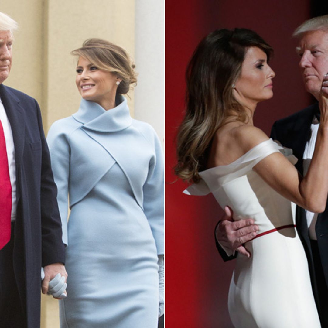 Melania Trump, emulando a Jackie Kennedy y elegancia contemporánea para la noche