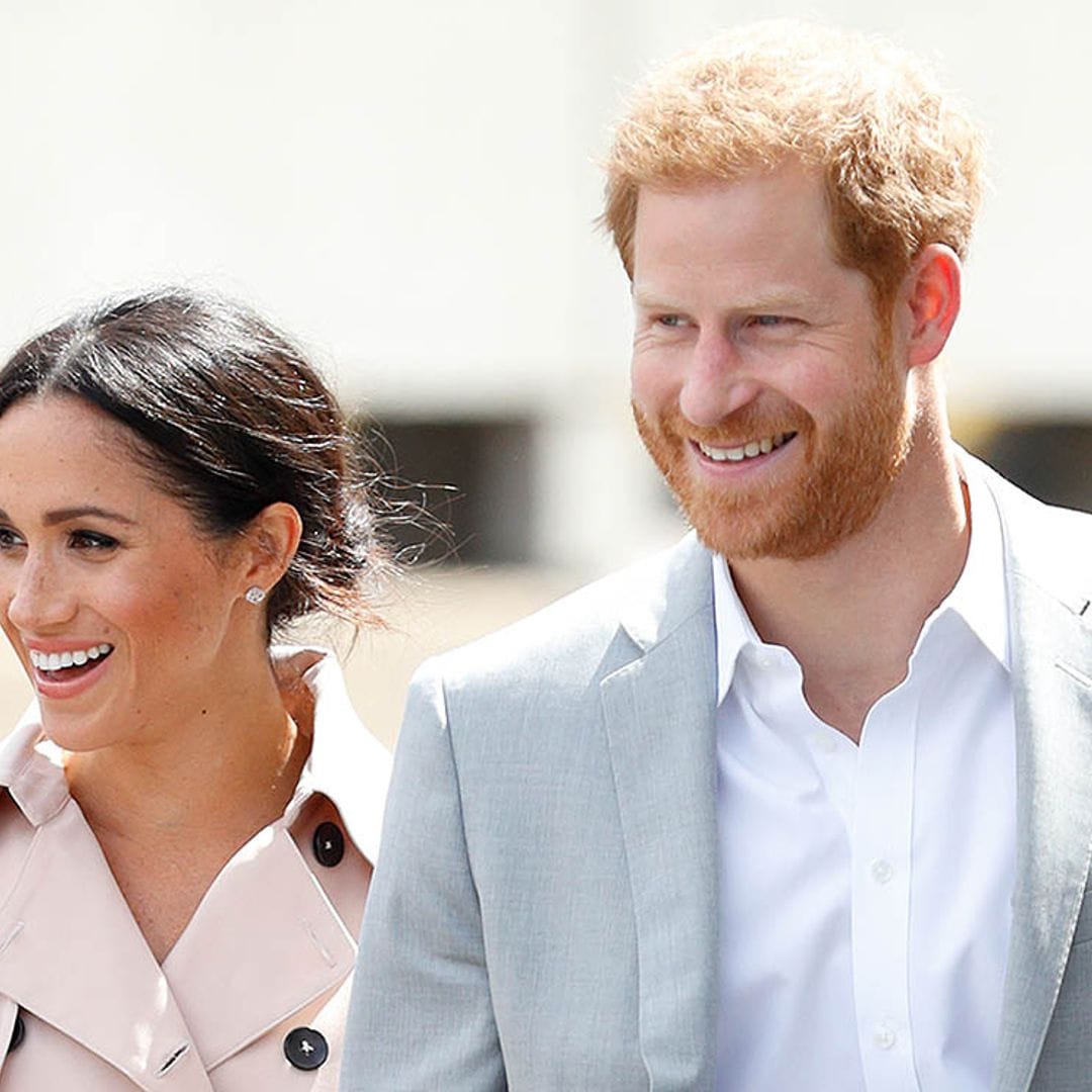 Esto es lo que pensaba el príncipe Harry sobre su aparición 'sorpresa' en el vídeo de cumpleaños de Meghan