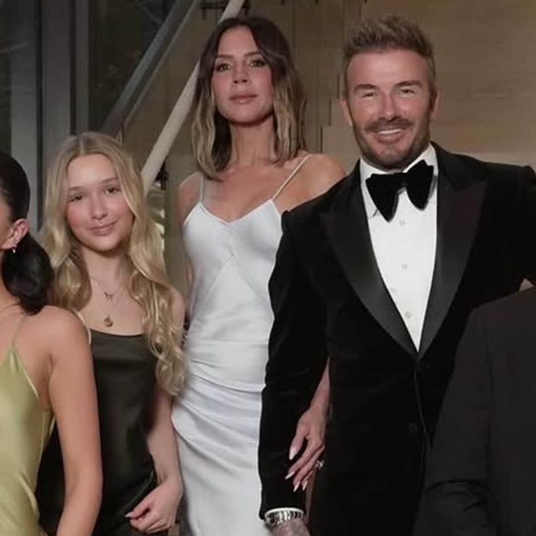 David Beckham celebra su 50 cumpleaños con su familia