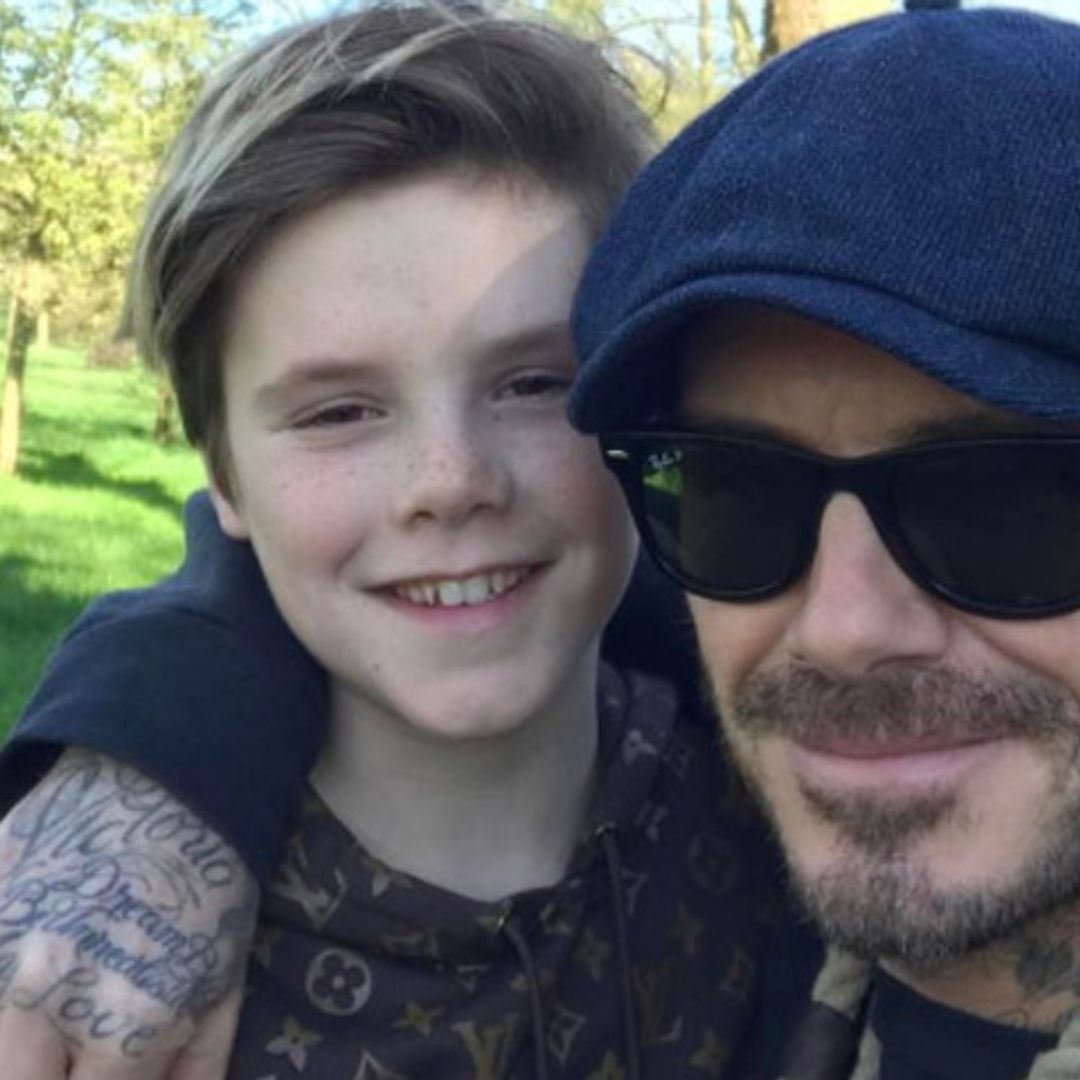 ¡Papá rockero! Así canta David Beckham con su hijo Cruz en un concierto