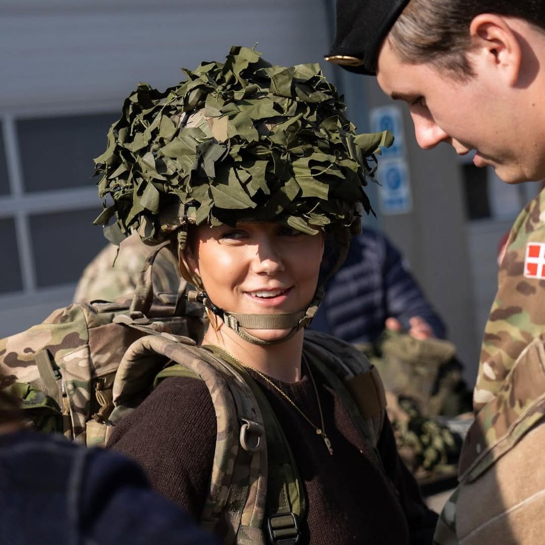 Se termina el año sabático: Isabella de Dinamarca ya tiene plaza en un cuartel militar