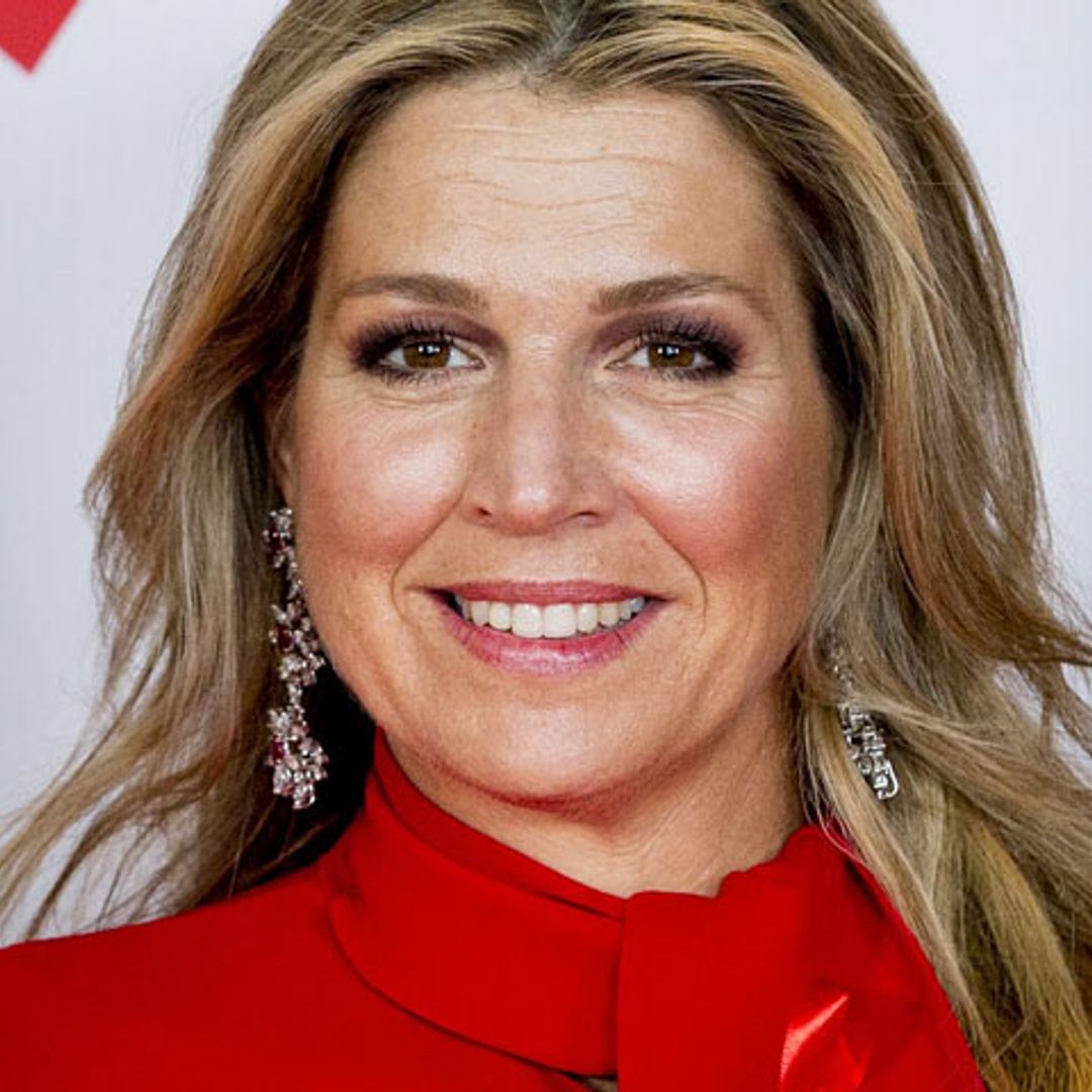 Máxima de Holanda recicla el mono rojo de Charlene de Mónaco tres años después