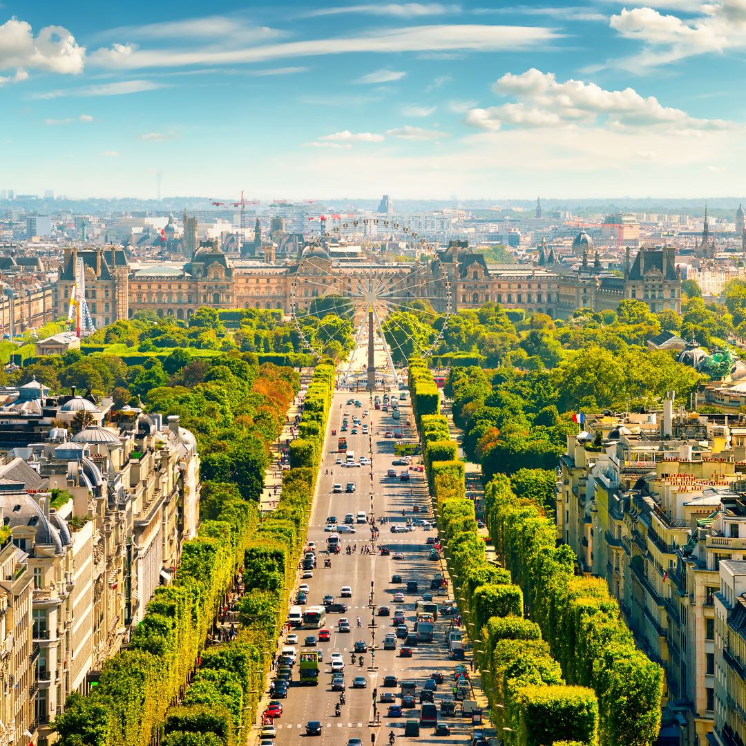 Campos Elíseos, París, Francia