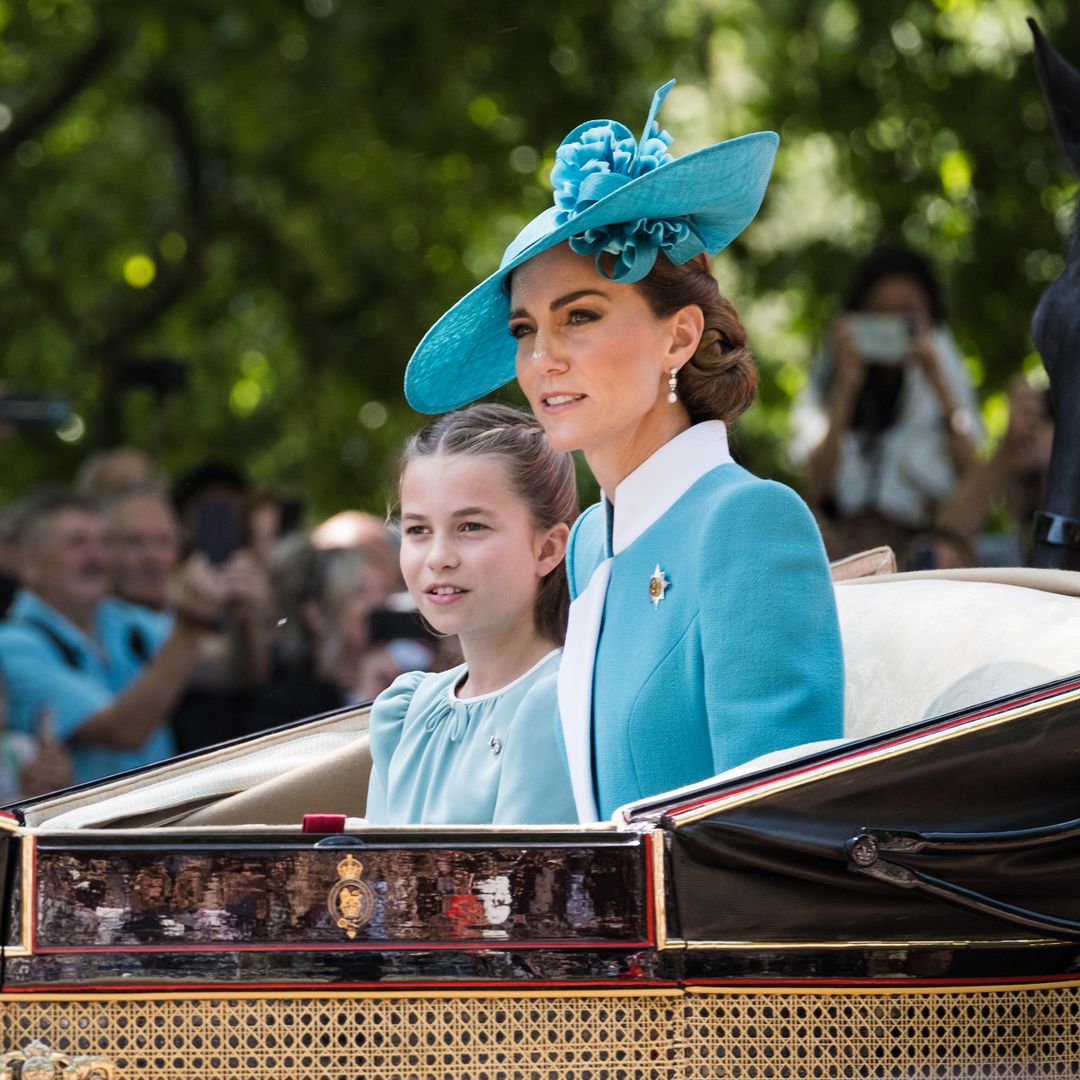 El gesto inconsciente que conecta a la princesa Charlotte con Diana de Gales