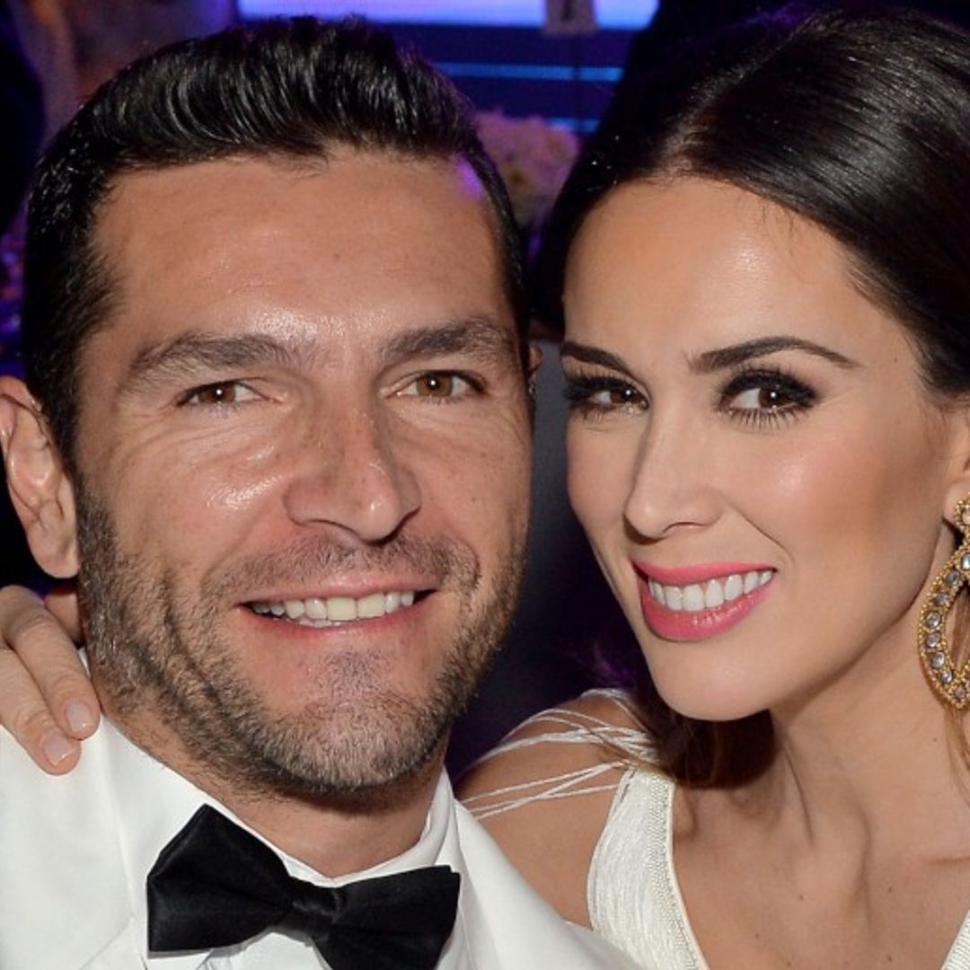 El tierno momento de el esposo de Jacky Bracamontes con Emilia, una de sus mellizas