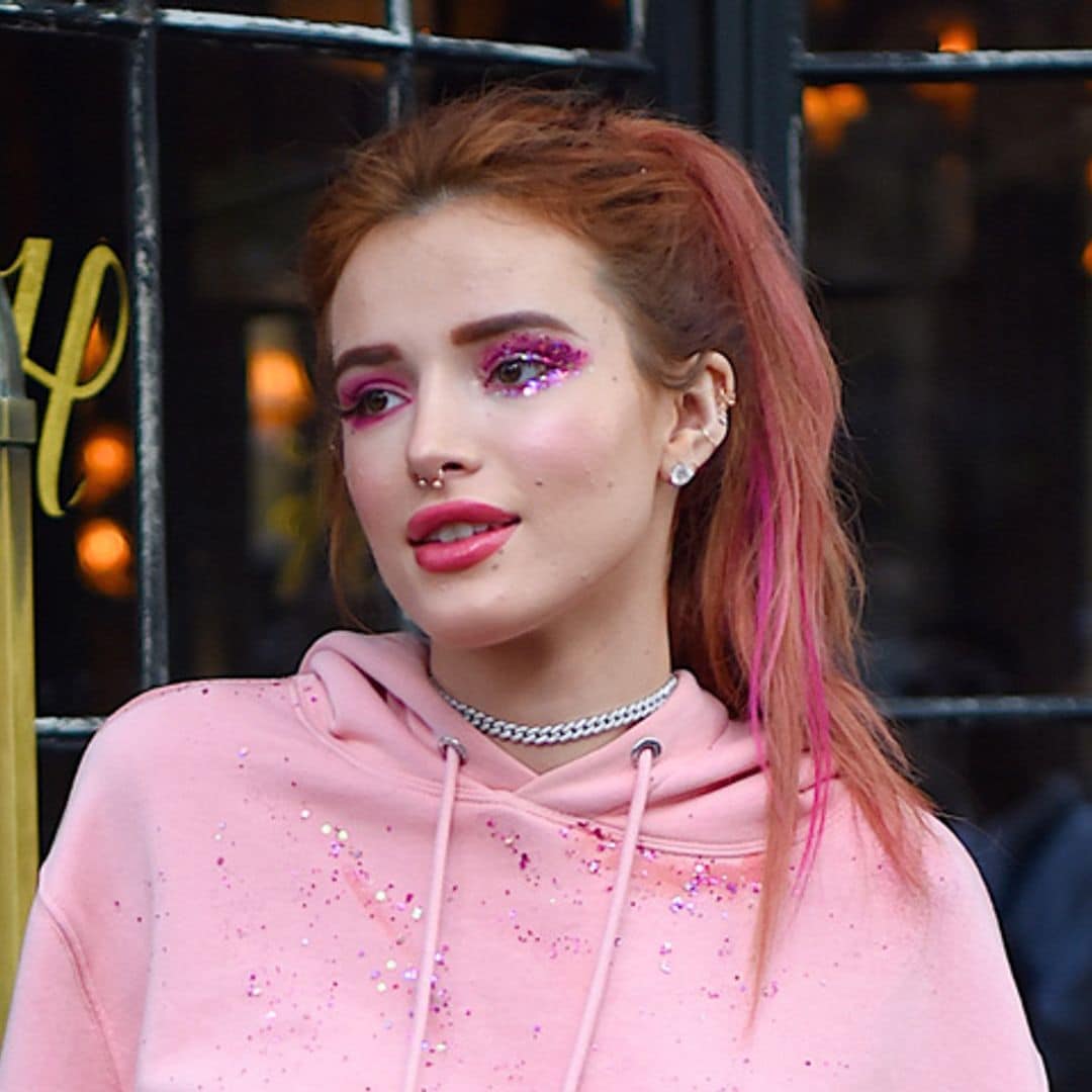 Bella Thorne y sus llamativos maquillajes de ojos, ¿te atreverías a lucirlos?