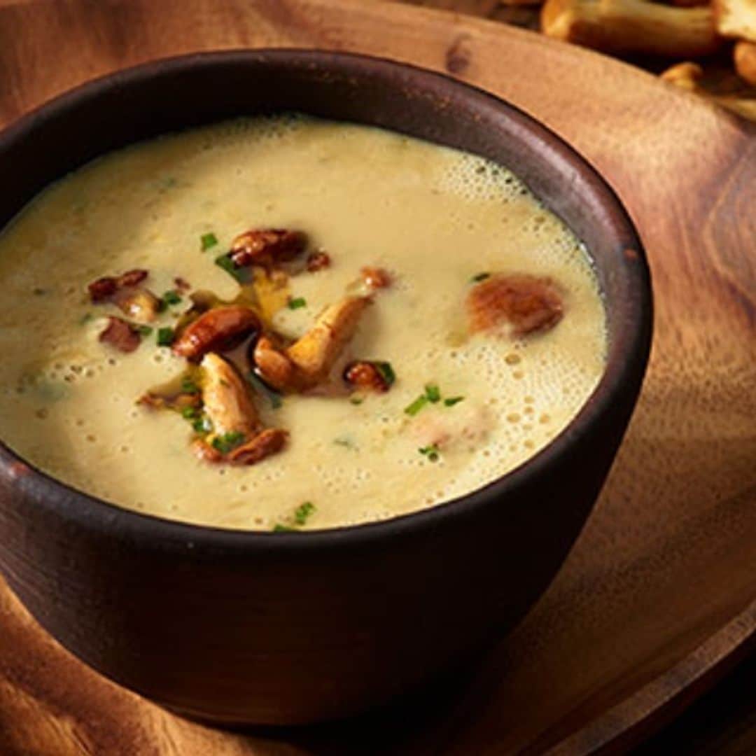 Crema de setas de otoño