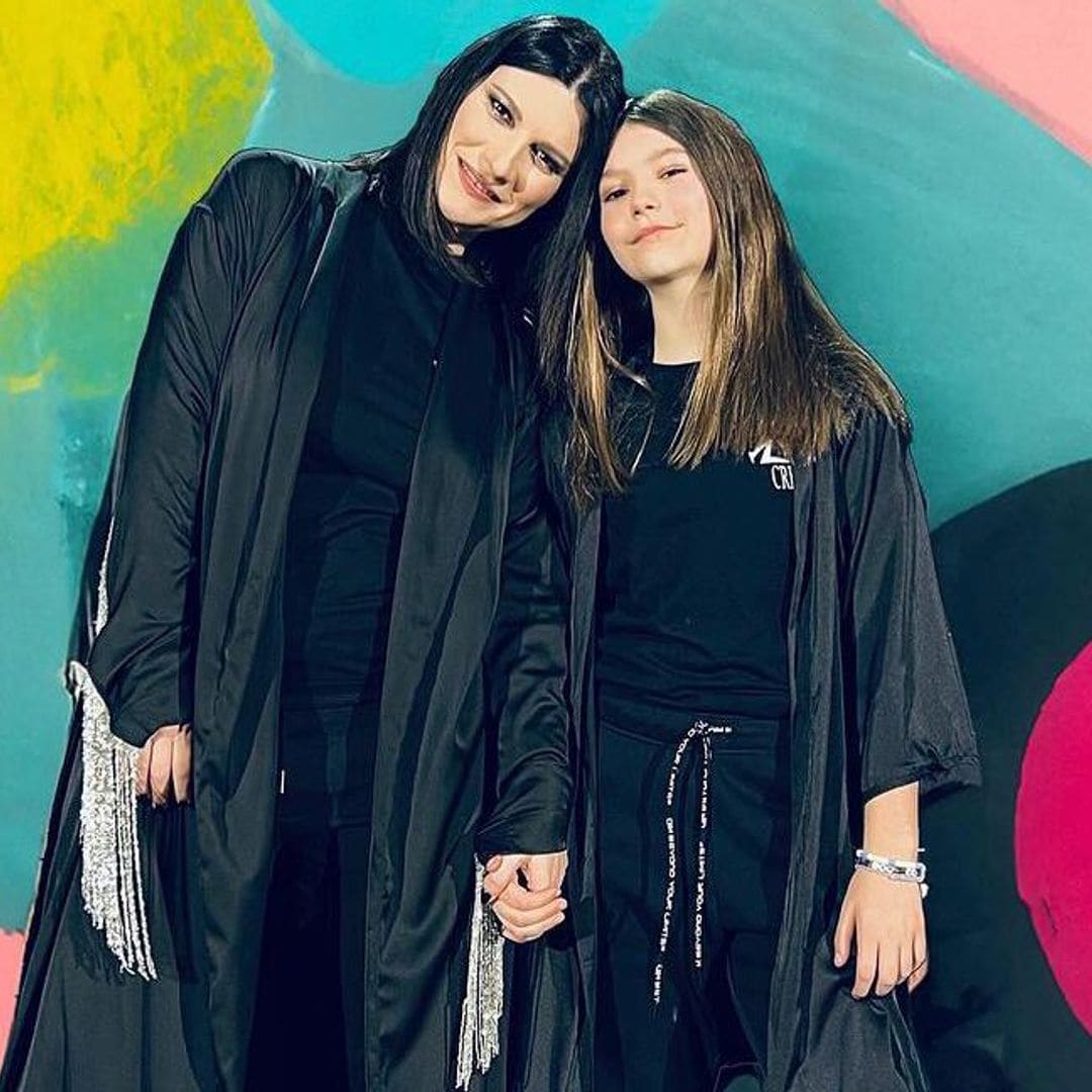 Paola, hija de Laura Pausini, cumple 11 años y se ha convertido en su ‘mini me’