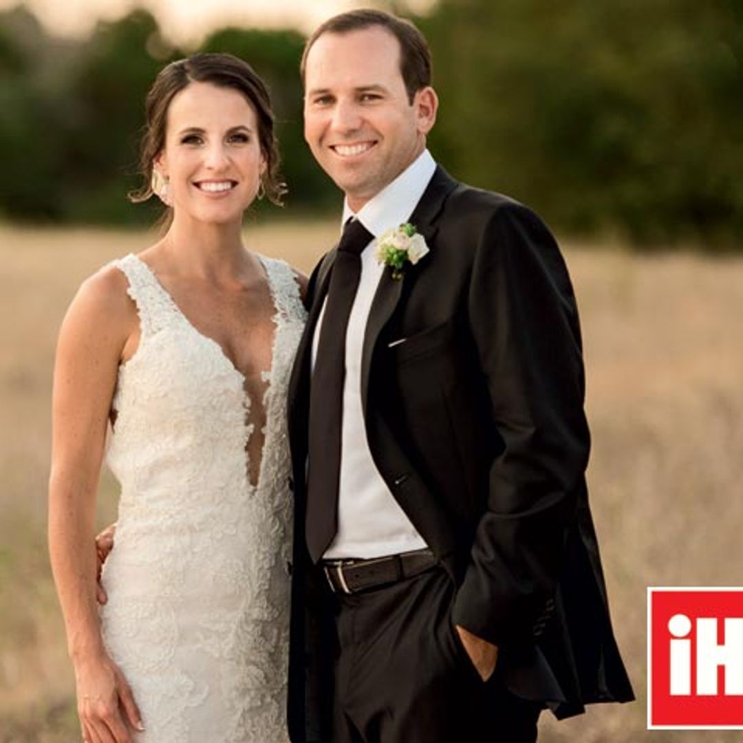 El exclusivo vestido de Angela Akins, una novia de ensueño, en su boda con el golfista Sergio García