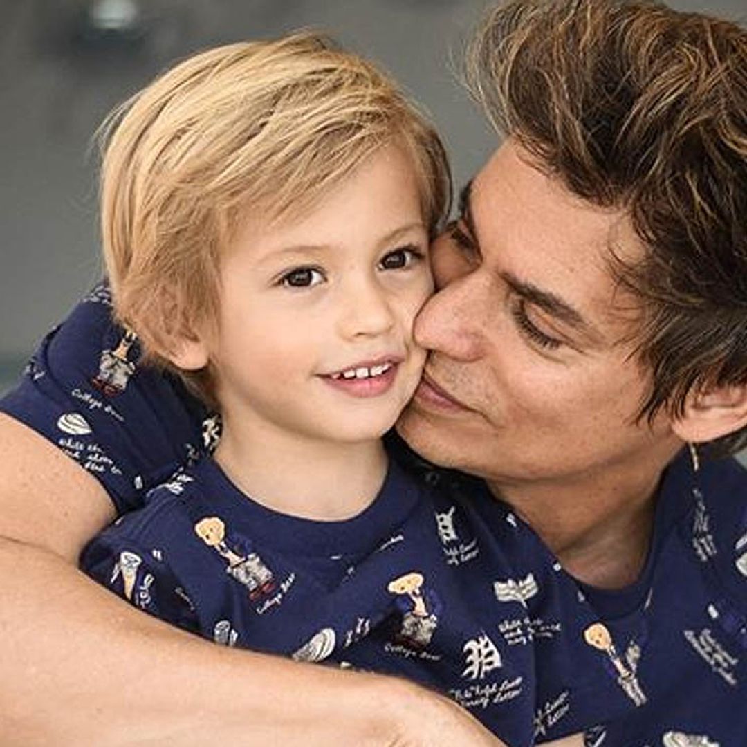 ¡Igual que papá! Carlos Baute y sus hijos enamoran con su último juego
