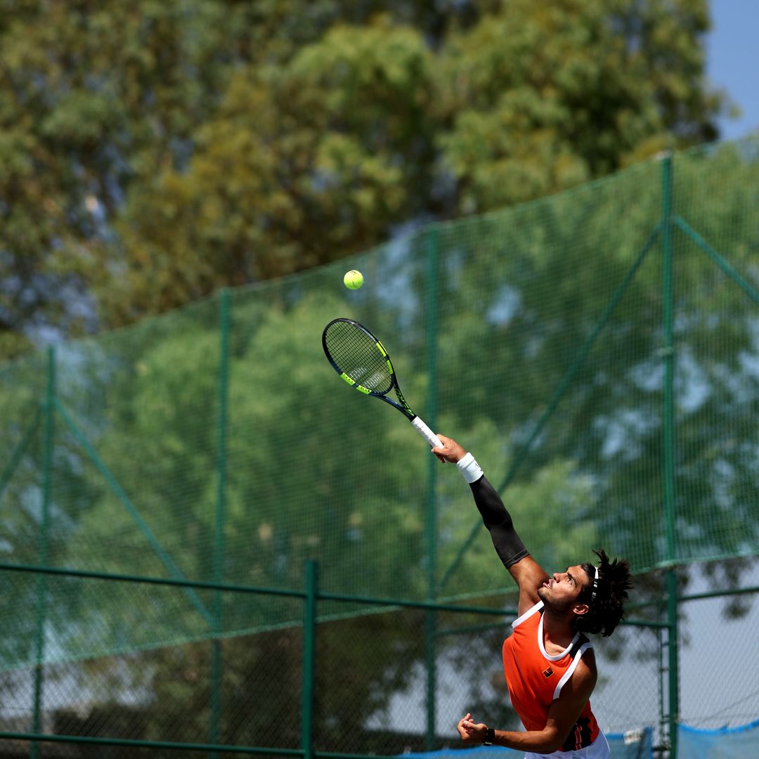 Carlos Alcaraz entrenando para el US Open en el pueblo que le vio nacer, El Palmar, en Murcia, durante el verano de 2026