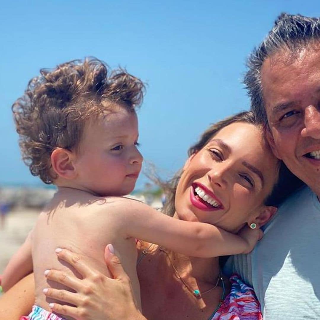 Daniel Sarcos y Alessandra Villegas celebran el cumpleaños de su hijo