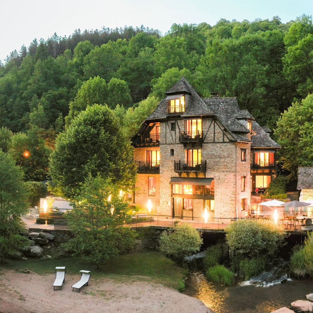Restaurante Moulin de Cambelong–Emilie et Thomas, Conques, Francia
