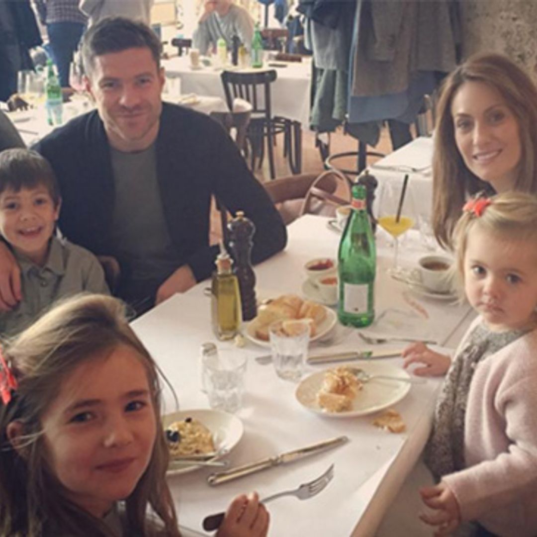Nagore Aranburu comparte una foto muy familiar para felicitar a Xabi Alonso por su cumpleaños