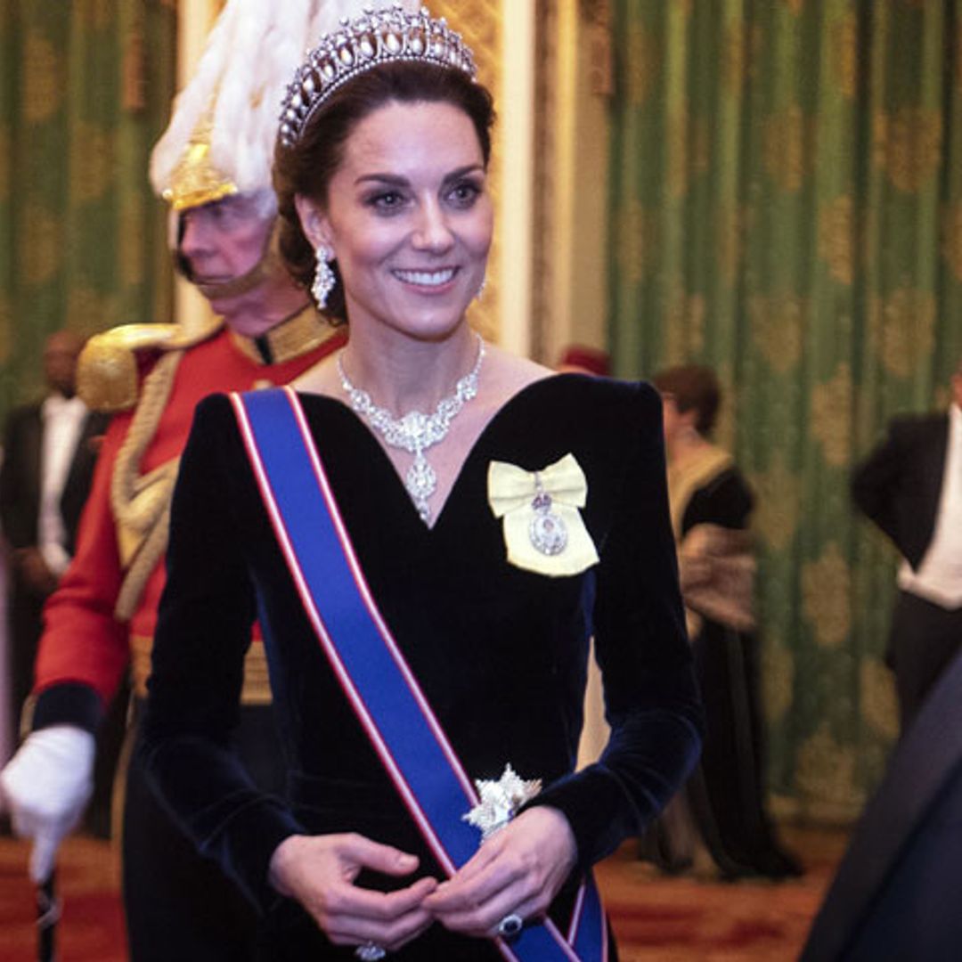 Kate Middleton recupera la tiara favorita de Diana en un look de gala sin precedentes