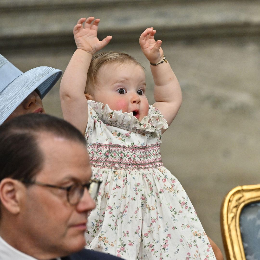 Inés de Suecia, de nuevo princesa al rescate: protagonista indiscutible del gran día de su abuelo