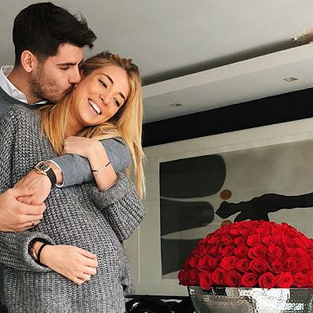 El regalo 'más brillante' de Álvaro Morata a Alice Campello
