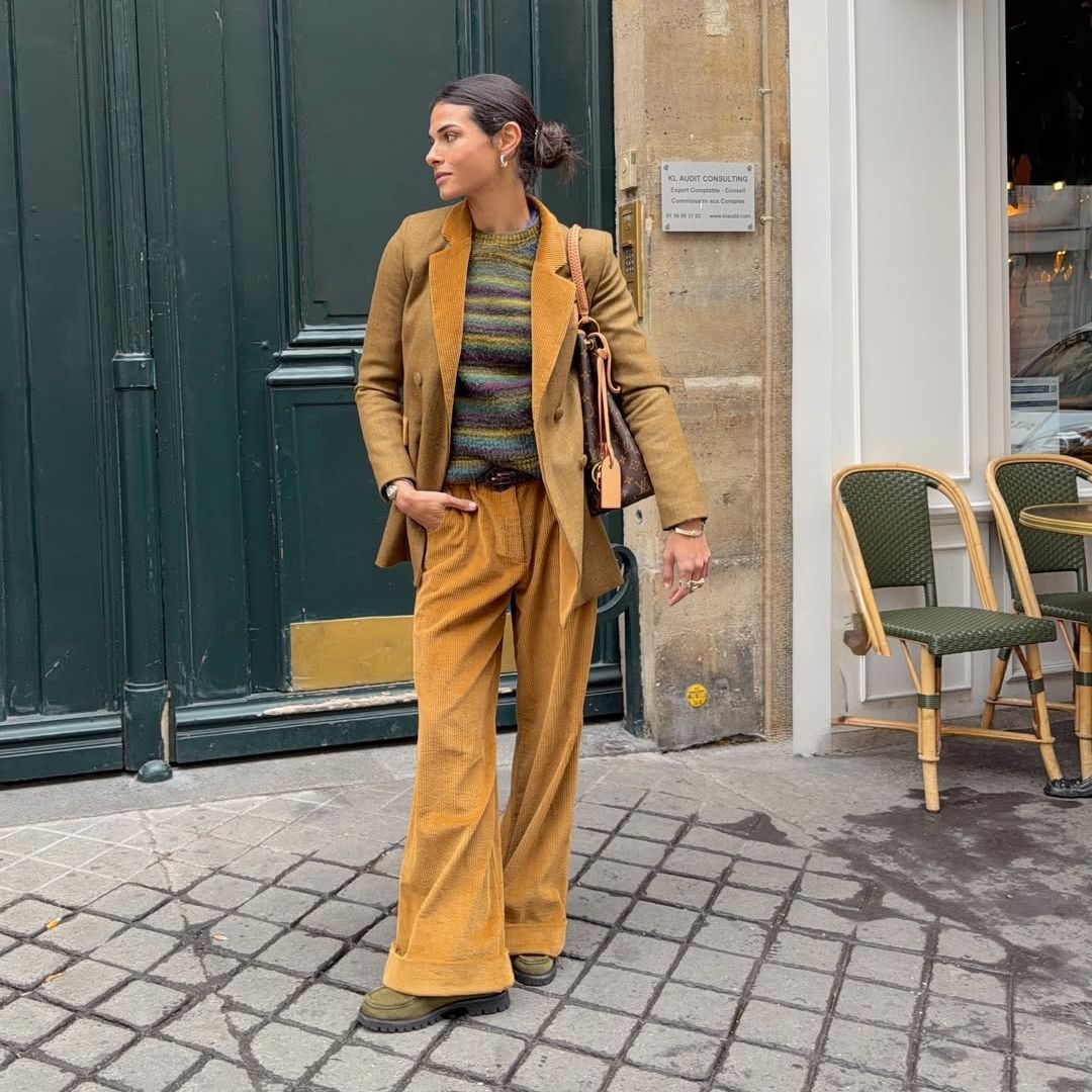 Cómo vestir pantalones de pana de lunes a domingo diciembre 2025