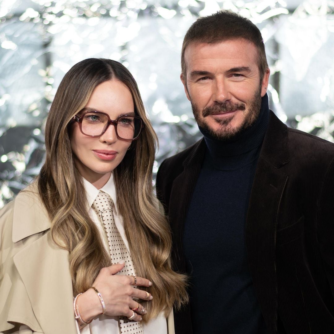 Belinda nos cuenta los detalles de su encuentro con David Beckham en la Milan Fashion Week