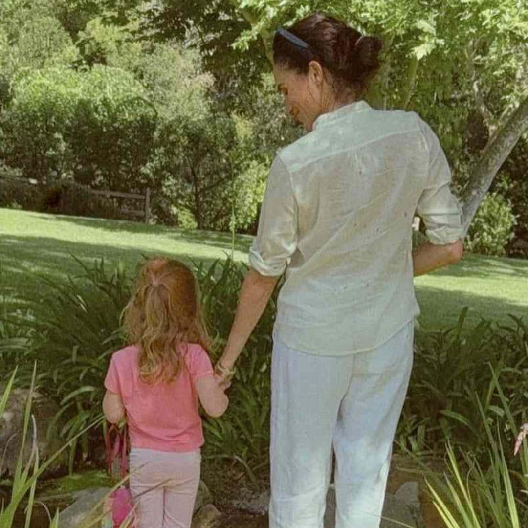 La princesa Lilibet, de 4 años: una simpática voluntaria que estrena su primera trenza