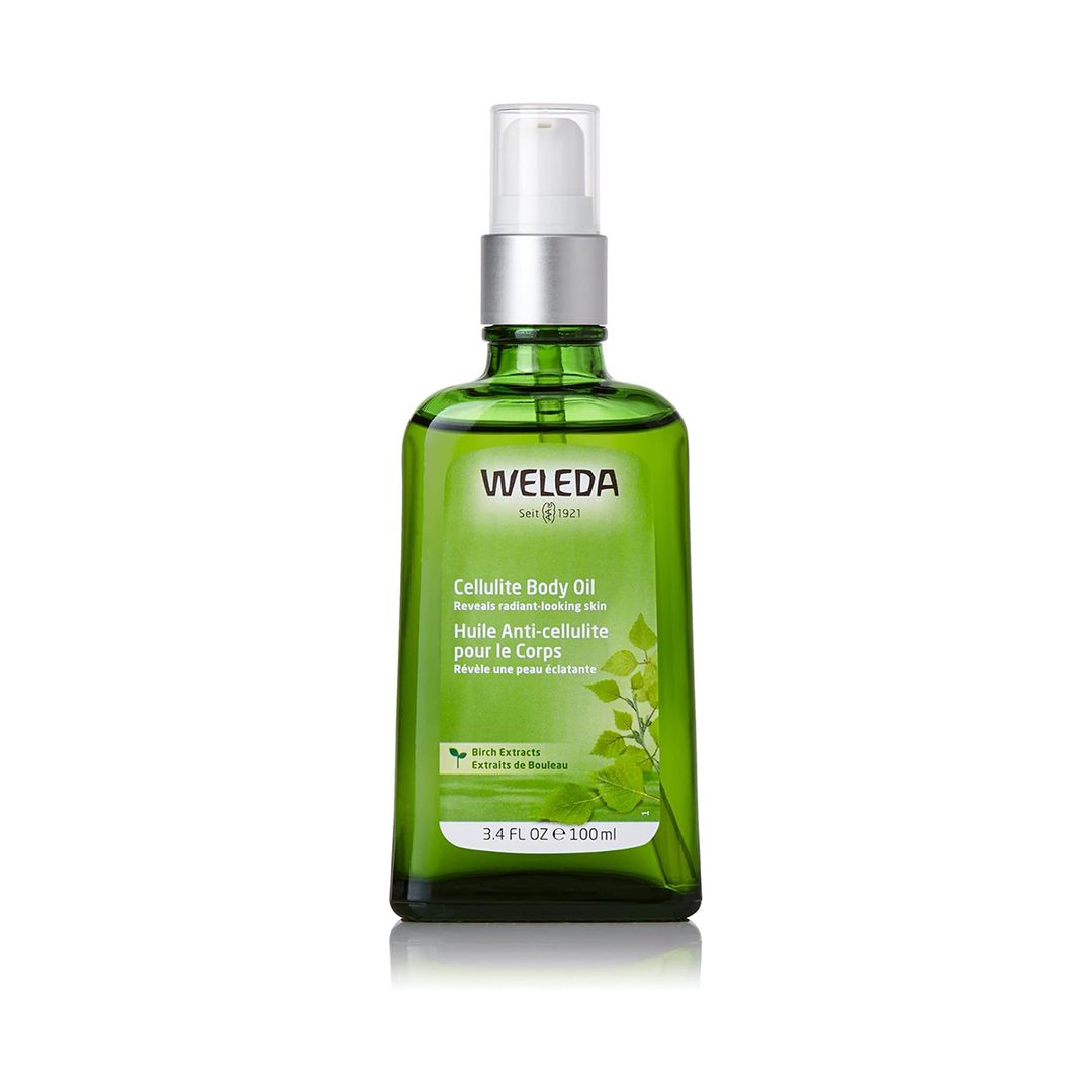 Aceite de Abedul de Welleda (16,50 €). Aceite anticelulítico con extractos de abedul, romero y rusco, de acción reductora y reafirmante, facilita la circulación de líquidos.