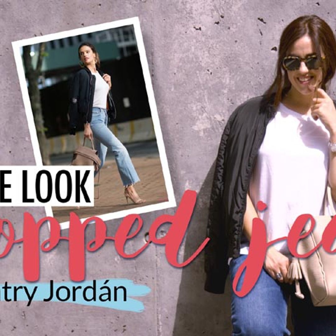 Patry Jordán nos enseña cómo llevar unos 'cropped jeans' en nuestro canal HOLA!4u