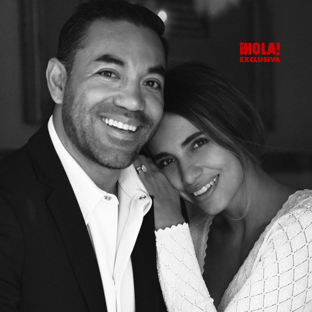 Marco Fabián y Fernanda Contreras.