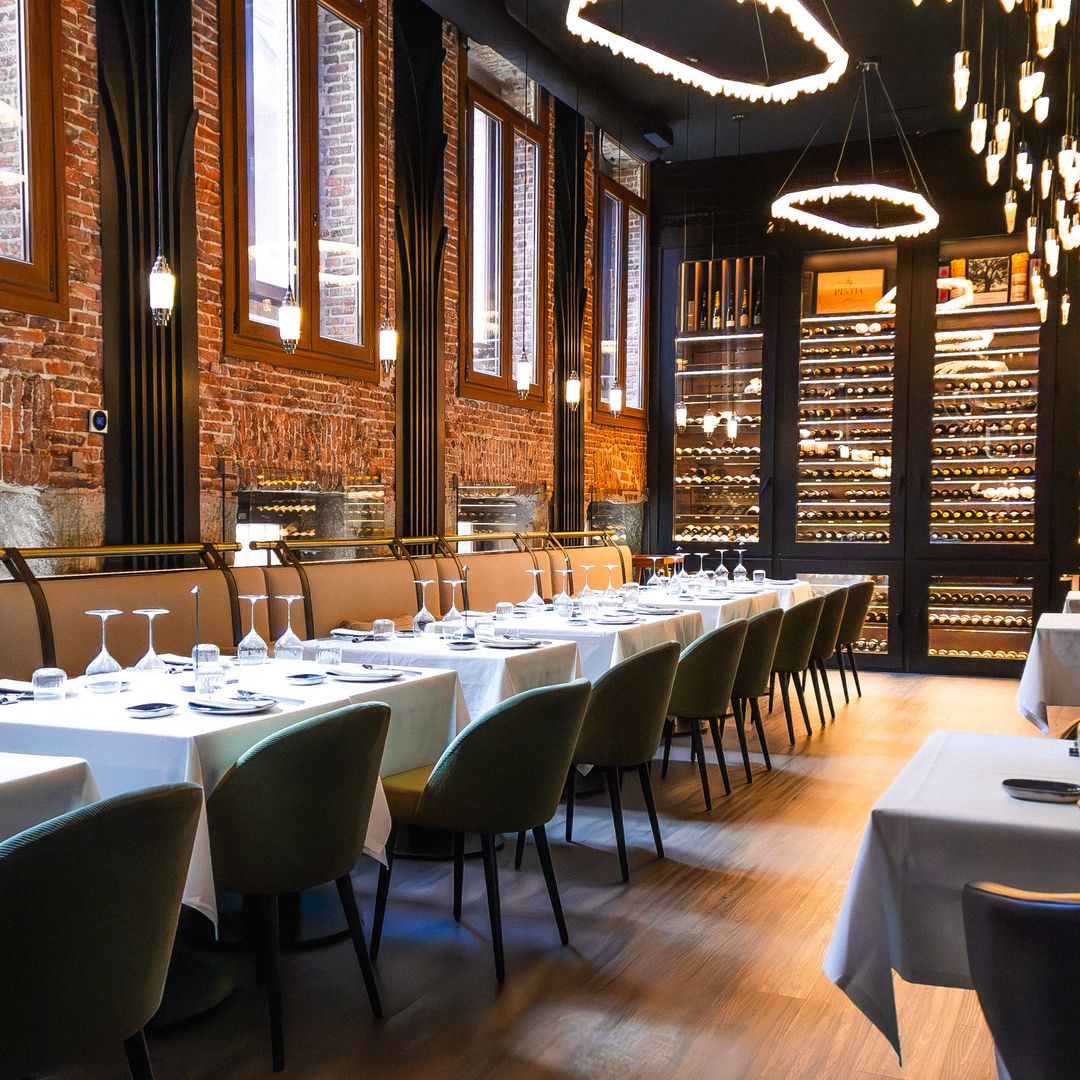 Salón Barranco de La Cuadra de Salvador, steakhouse en Madrid