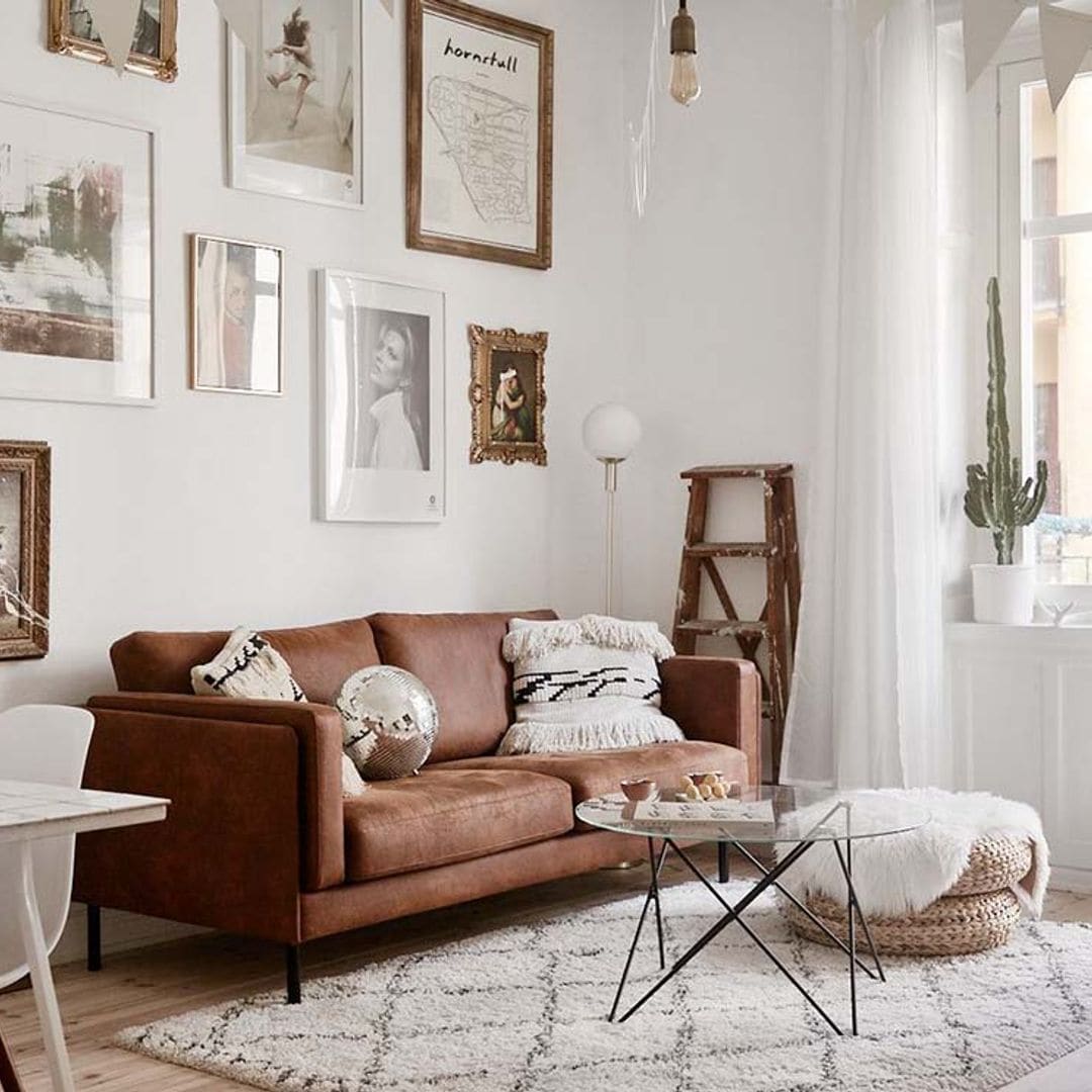 Originales ideas para dar estilo a una pared blanca