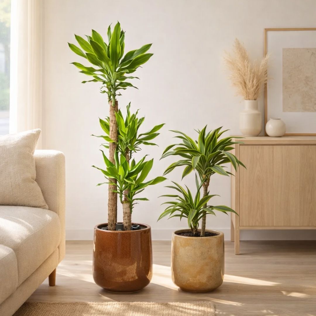 Tronco de Brasil: la planta de interior que mejora el ambiente y apenas requiere cuidados
