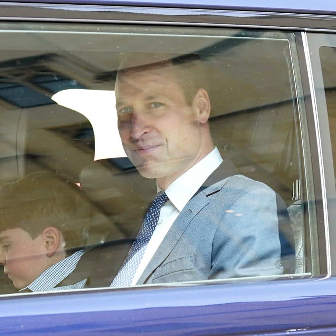 Los príncipes de Gales participan con sus hijos en los ensayos de la coronación de Carlos III