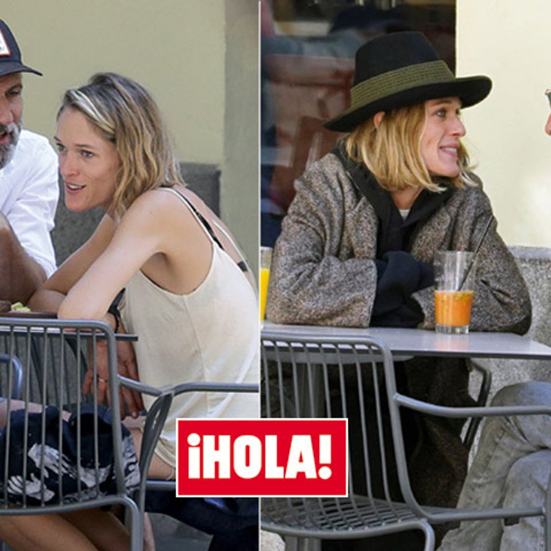 Ernesto Alterio y Ella Jazz dan rienda suelta a su pasión en el mismo escenario que fueron fotografiados juntos por primera vez
