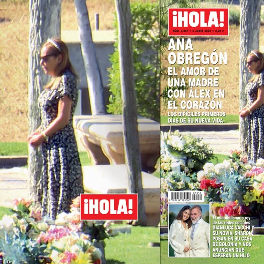 En ¡HOLA!: Ana Obregón, el amor de una madre con Álex en el corazón