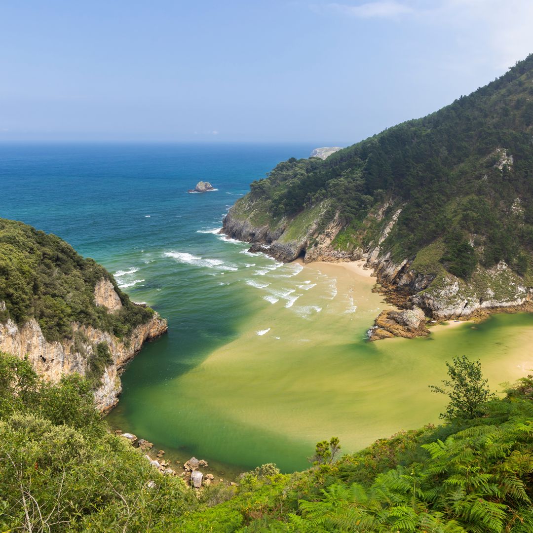 Playa del Sable, Pesués, Cantabria